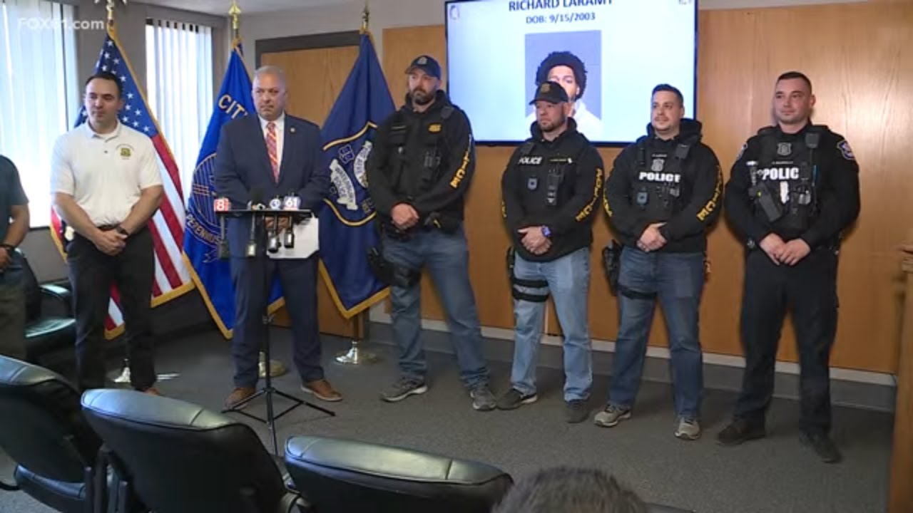 Watch: Connecticut police discuss recent arrest in local shootings