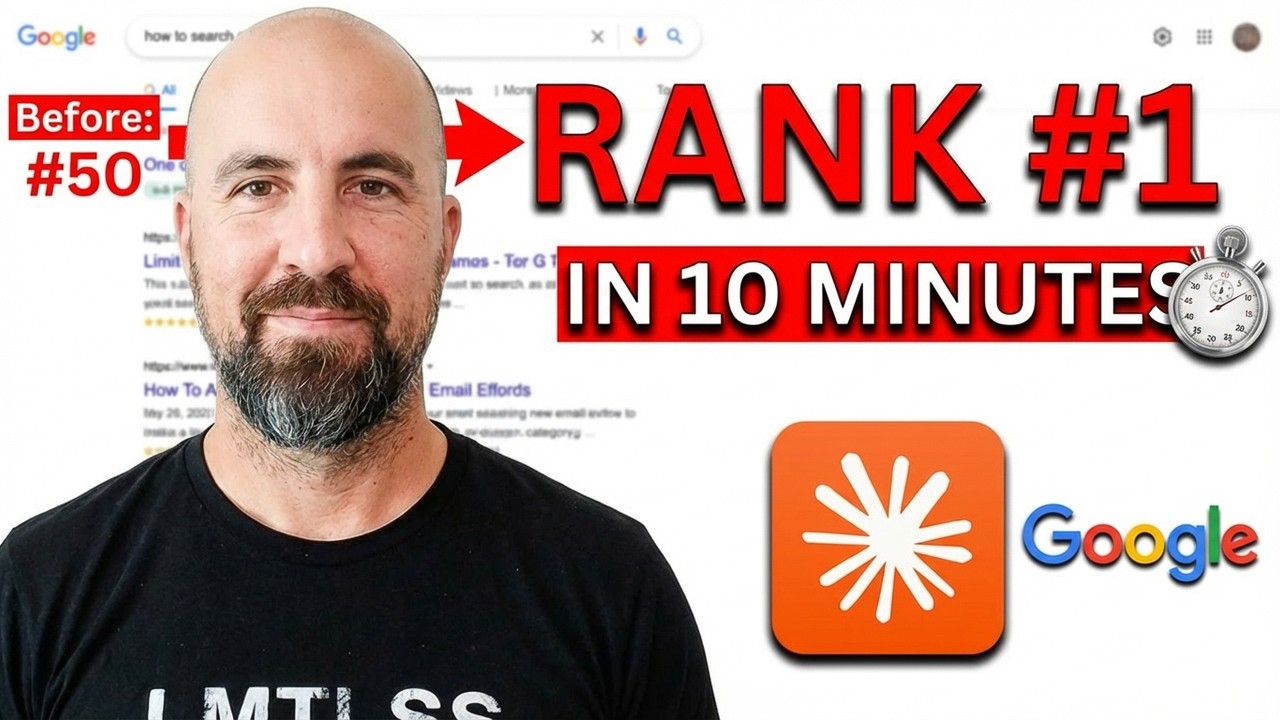 Как я использую код Клода для SEO, чтобы занять первое место в рейтинге (за 10 минут)