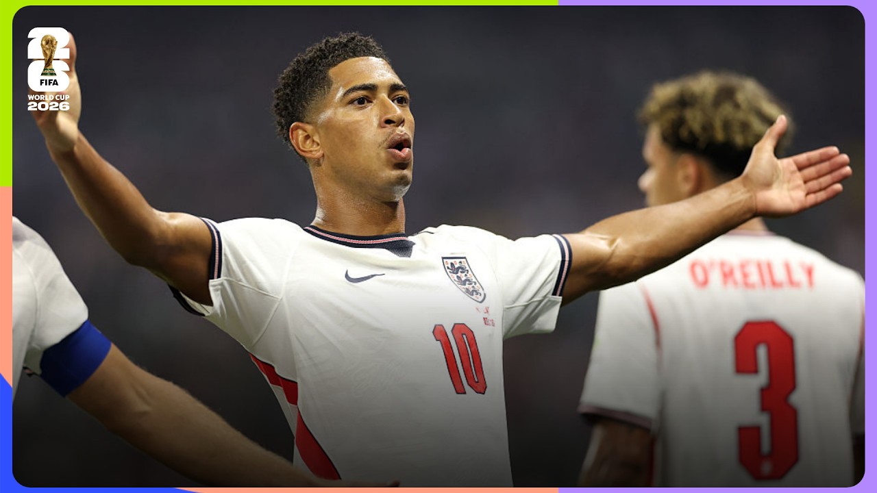 Jude Bellingham Goal | Mexico 2-3 England | FIFA World Cup 2026&trade;