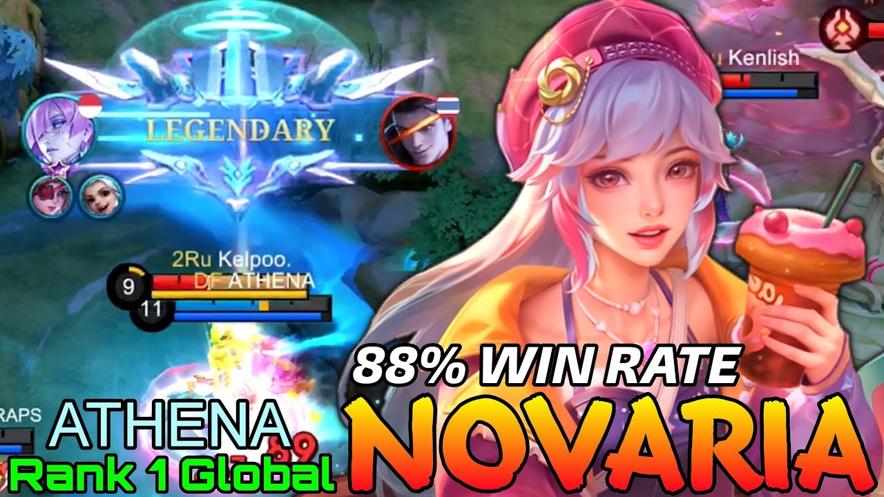 Legendary Novaria The Expert Wingman - Top 1 Global Novaria by ATHENA - Mobile Legends