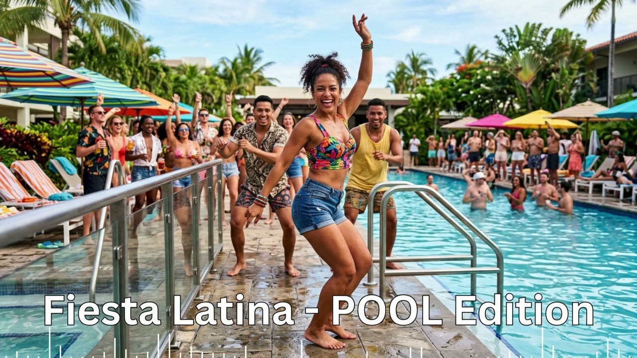 Tropical Latin Dance Mix 🌞 | Poolside Reggaeton Energy