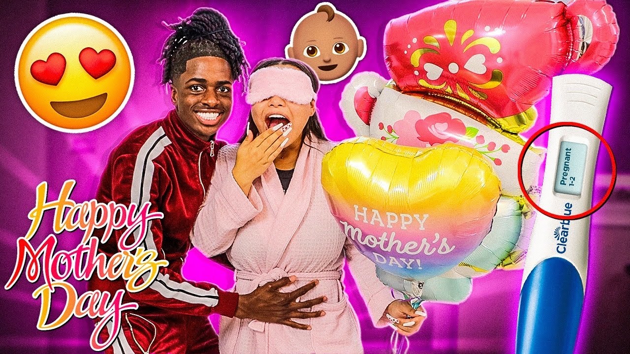 Girlfriend Finds Out She's A Mother On Mother’s Day! *Emotional*