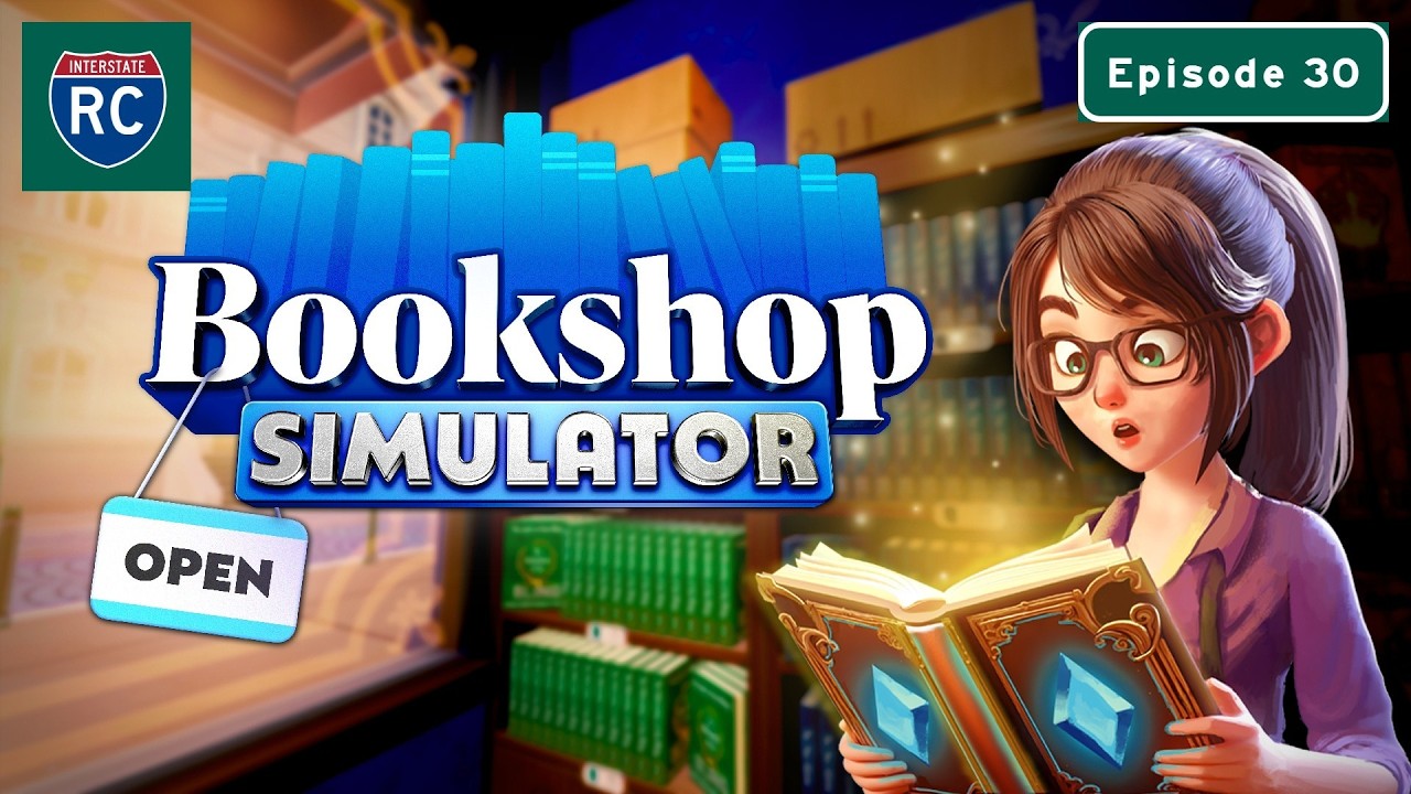 Bookshop Simulator - The Rusty Nook Paris is Fully Expanded!  Episode 30