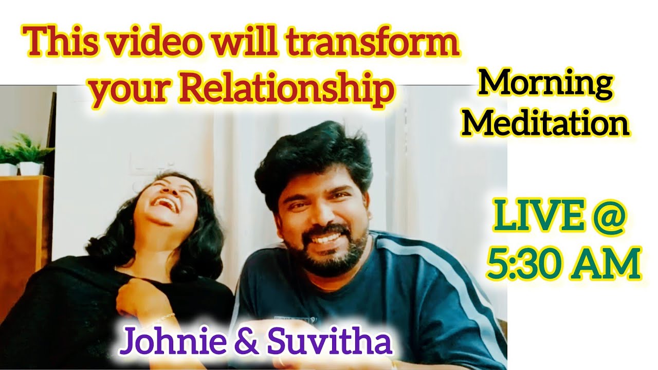 🔴 🅻🅸🆅🅴 | 19 March 26 | Morning Meditation & Prayer | Life Together with Johnie & Suvitha