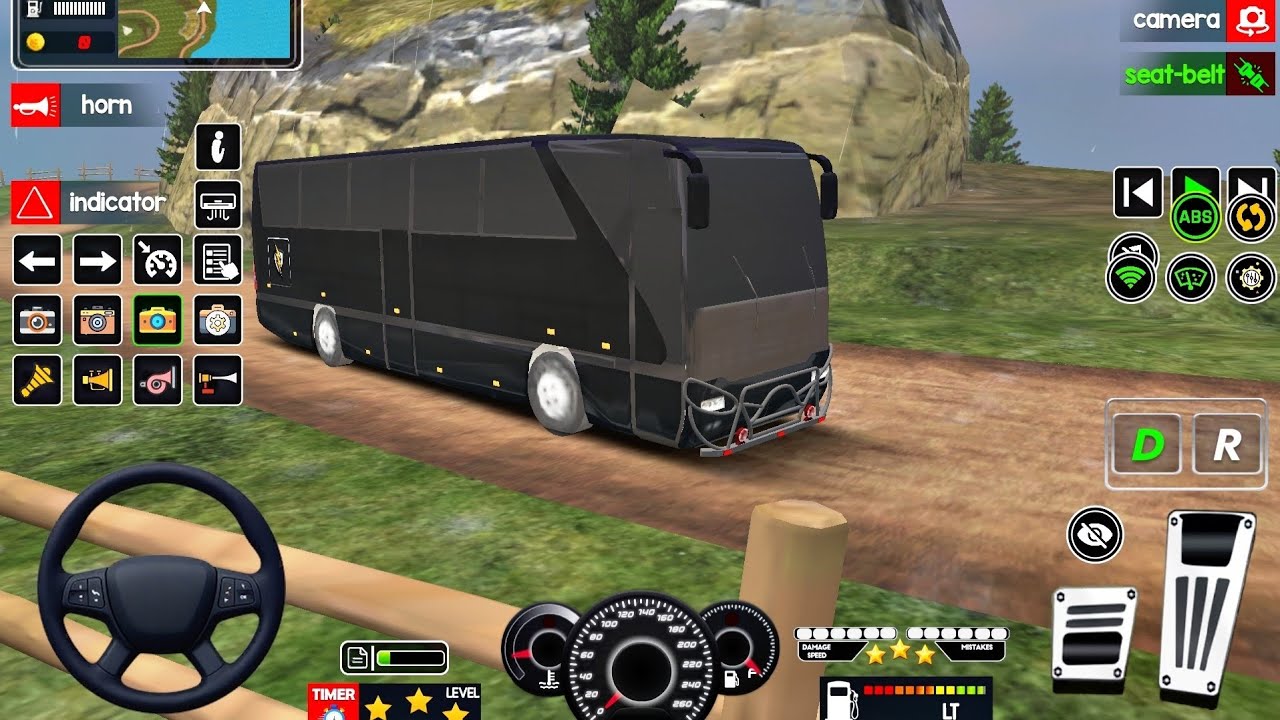 Real Coach Bus Ultra-Realistic Driving In Game | Bus Games : City Bus Coach | Android Gameplay