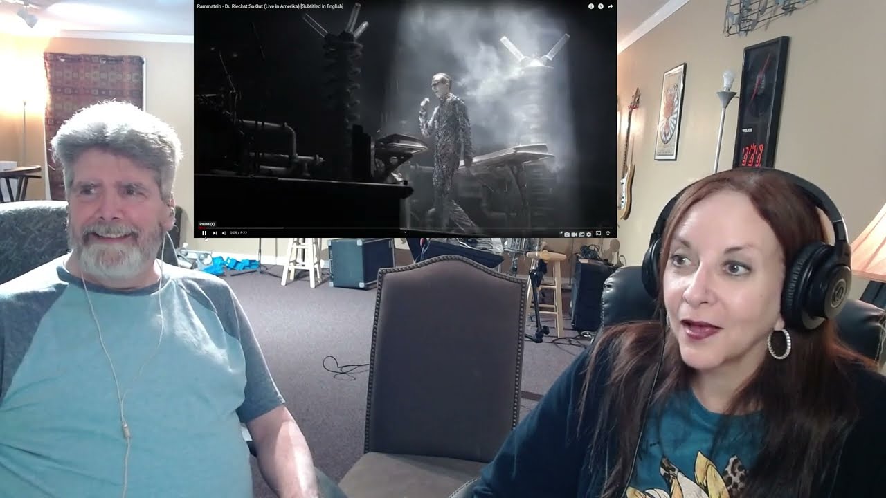 Rammstein Reaction Du Riechst So Gut Live MSG