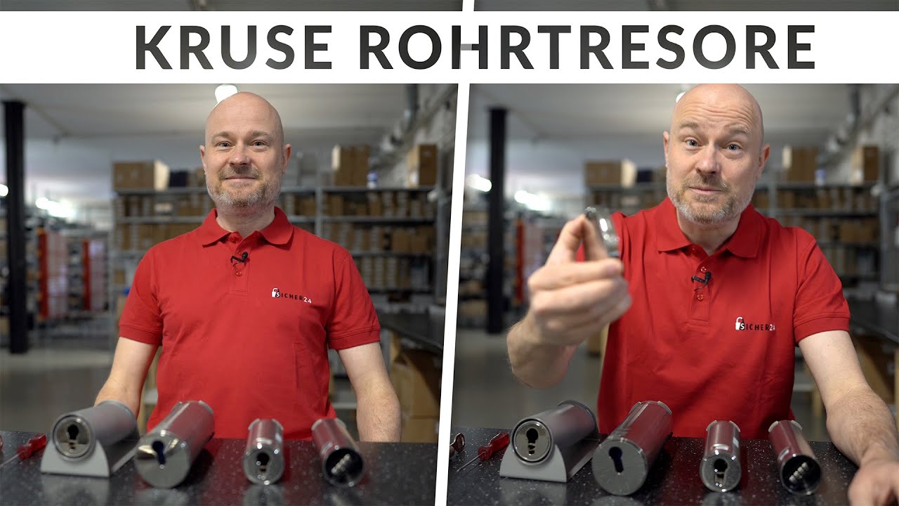 Kruse Rohrtresore - kleine Tresore mit großer Wirkung