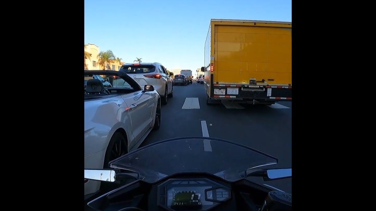 POV Ninja 500 | Why Motorcycles Are Better in City Traffic | GSX-R 750, Ducati Tiger, & Yamaha R3