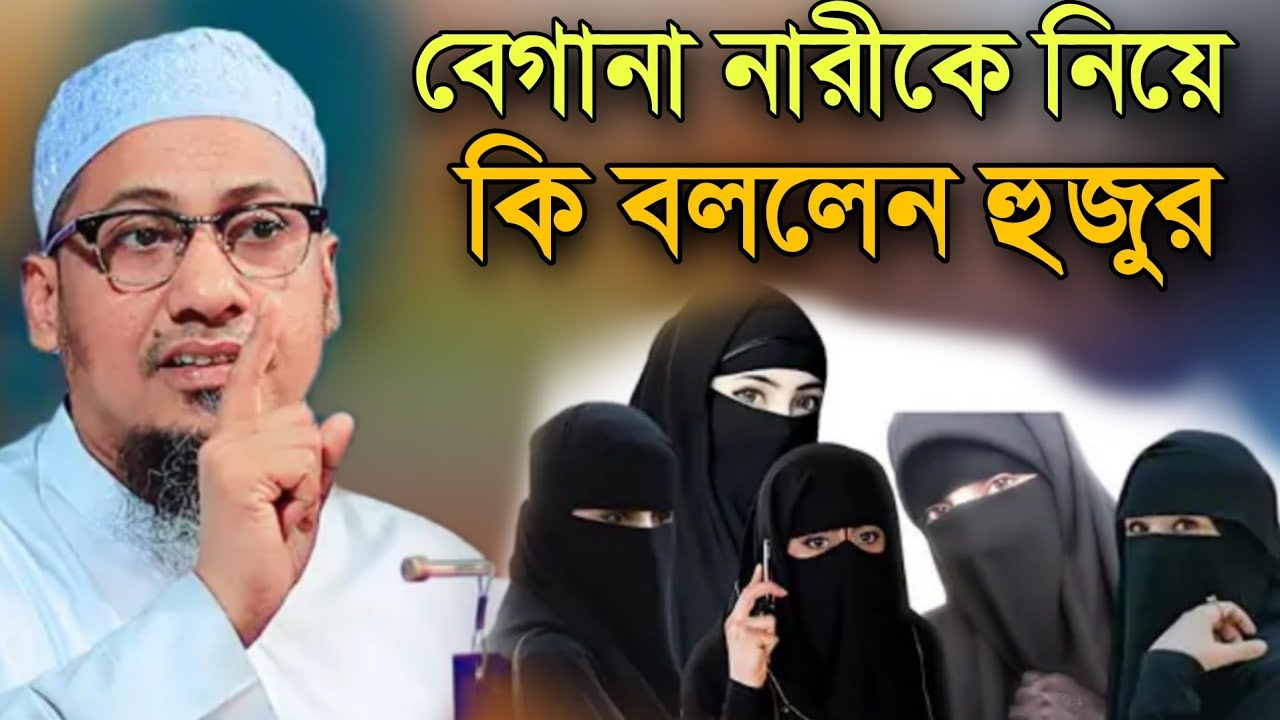 বেগানা নারীকে নিয়ে কি বললেন হুজুর।mufti anisur rahman ashrafi 2026