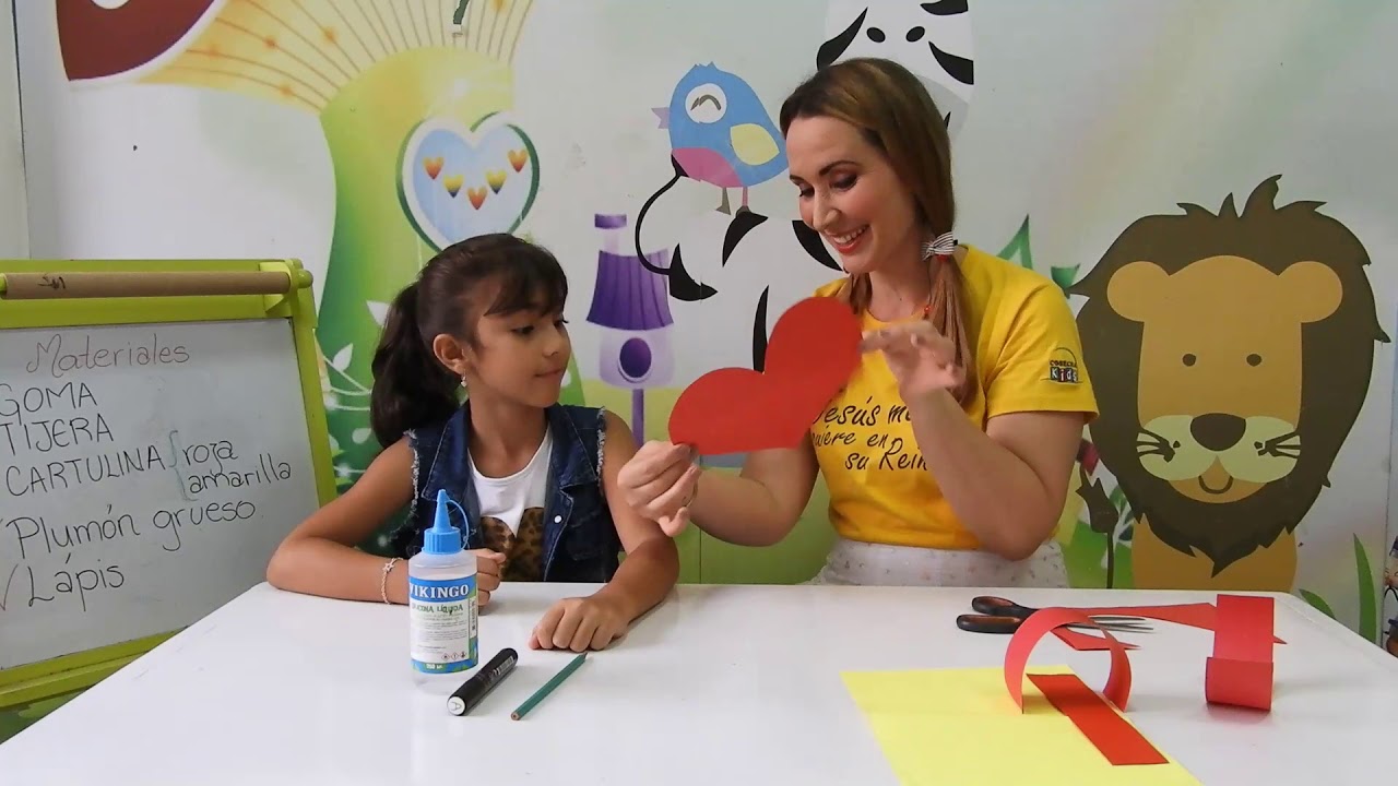 Versículo y manualidad para historia sobre Jesús bendice a los niños.