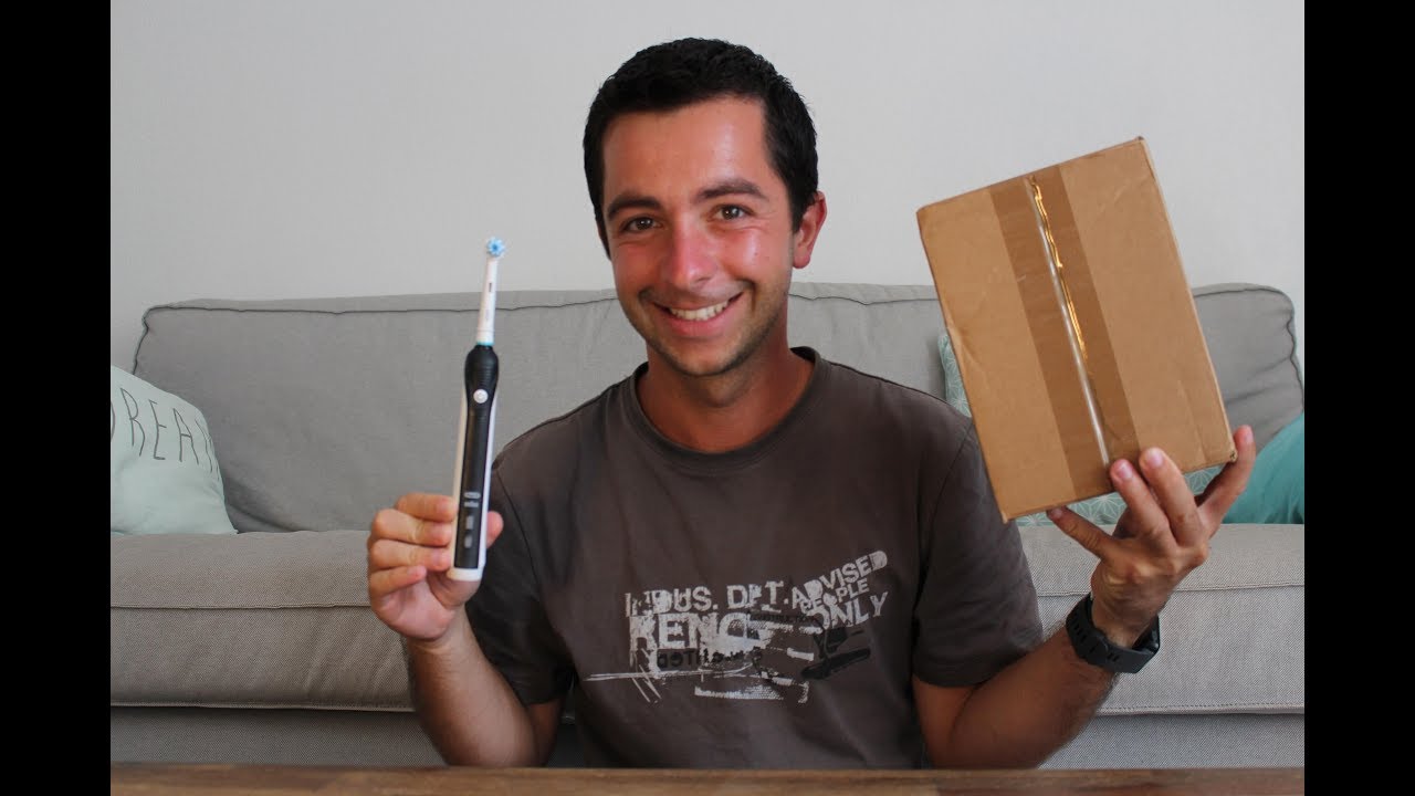 Nouveau cadeau + test de la brosse à dent électrique Oral B !