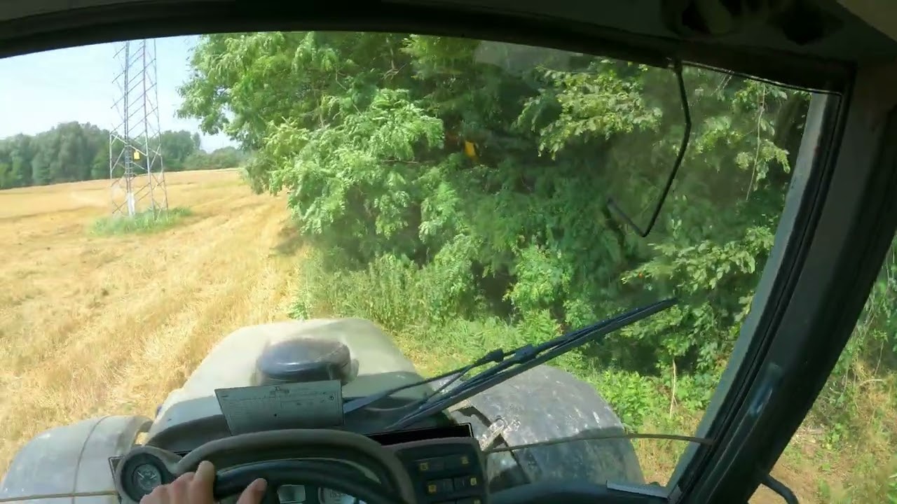 POV: Mulching with JCB fastrac 3185 and Tigrone revers