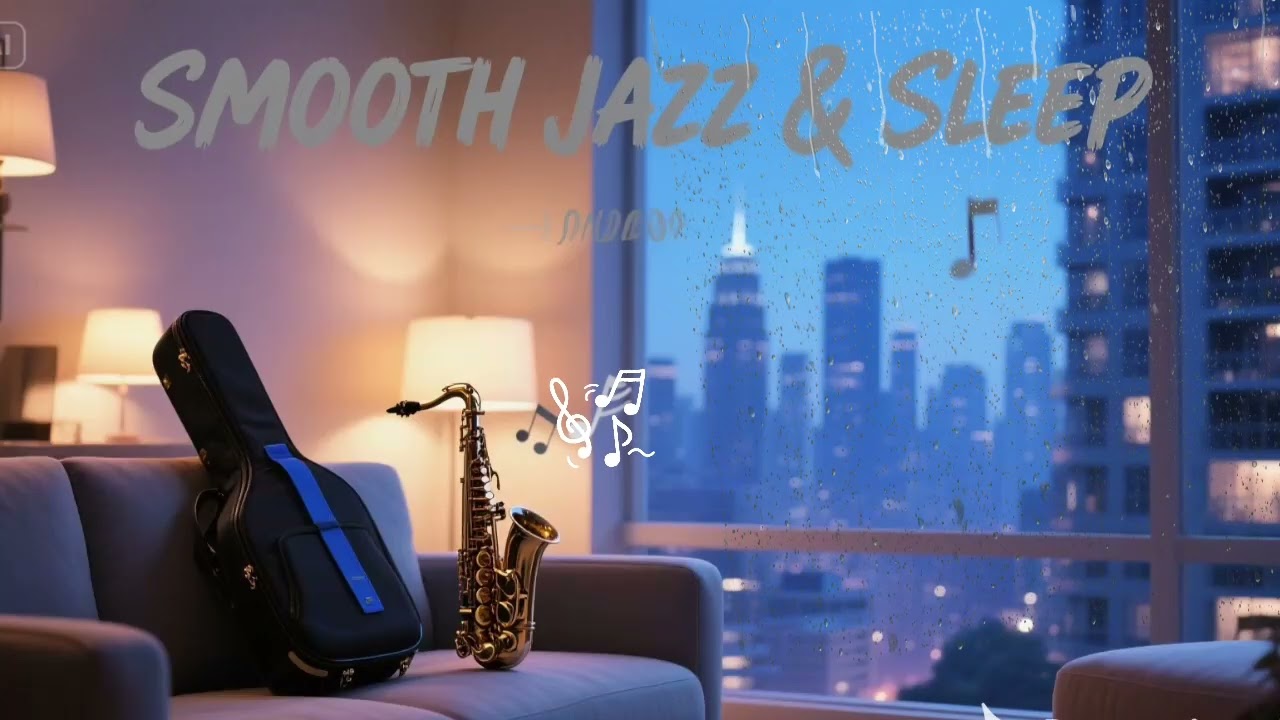 Smooth Jazz Saxophone Music - Cool Cafe Vibes • Relaxing Saxophone Instrumental for Dinner & Chill