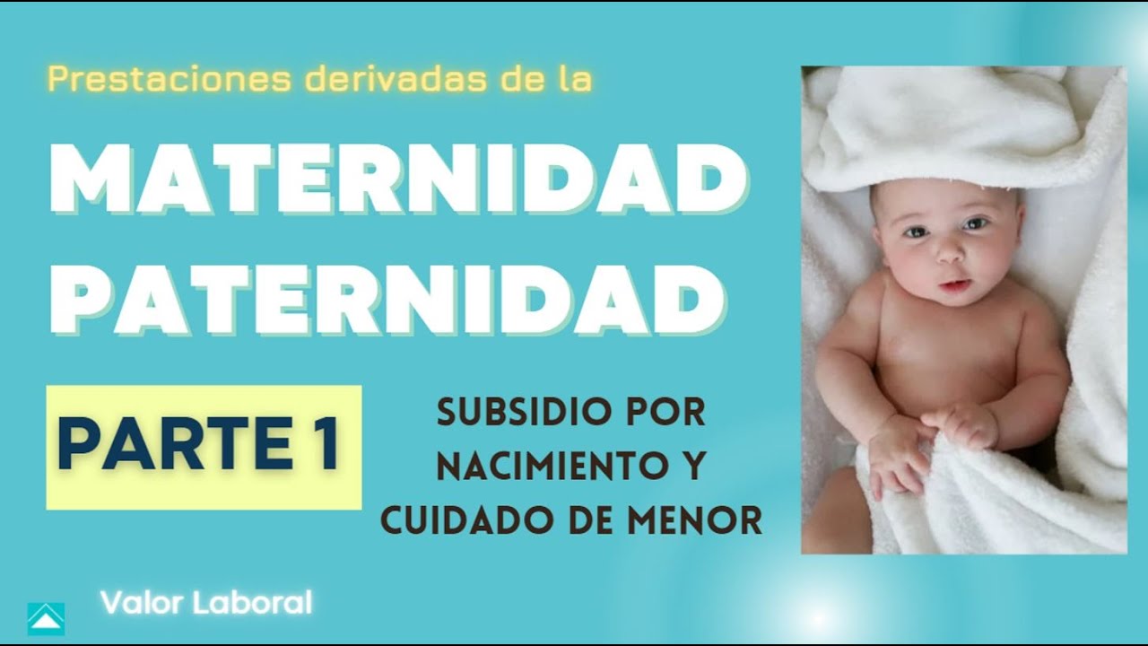 Prestación por nacimiento y cuidado de menor (TRLSS) | Maternidad y Paternidad
