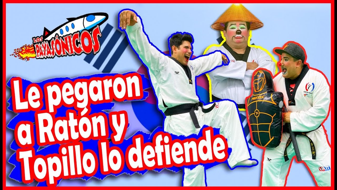 LE PEGAN A RATÓN Y TOPILLO LO DEFIENDE ,PERO ALGO SALE MAL. #LOSPAYASONICOS