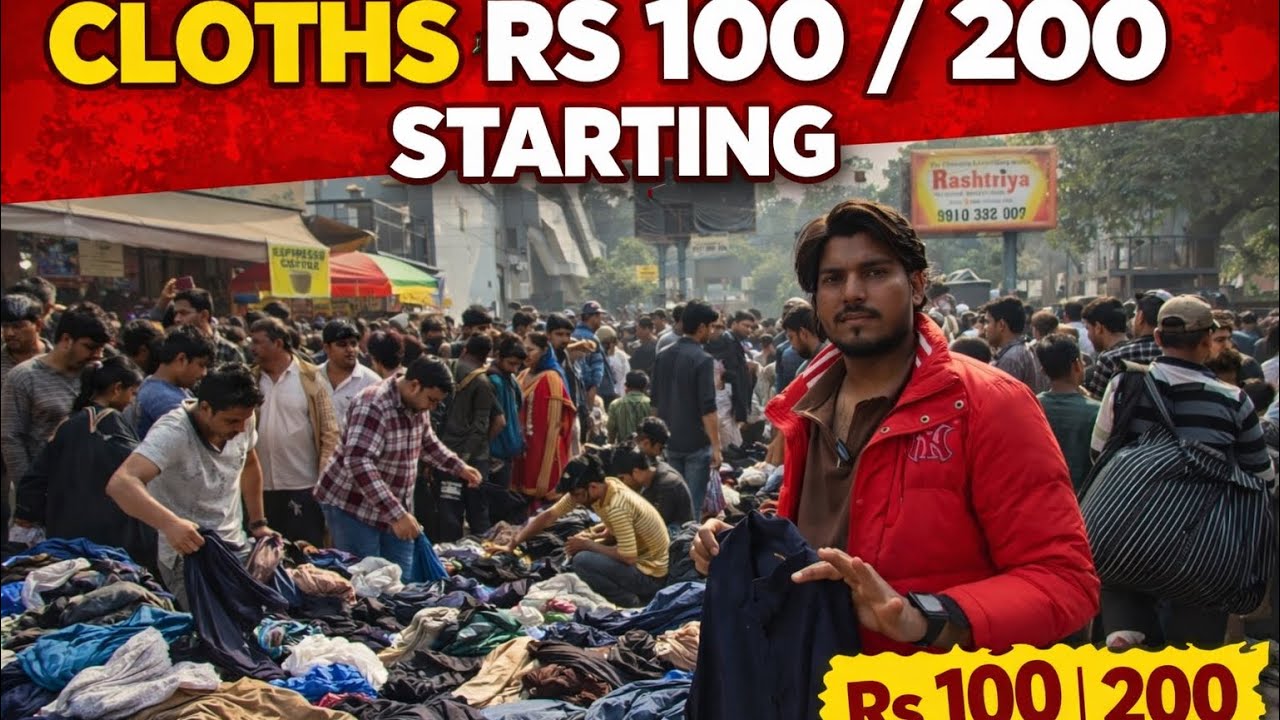 Karol Bagh Monday Patri market || Karol Bagh, Monday , Patri market || 2026 new winter collection 