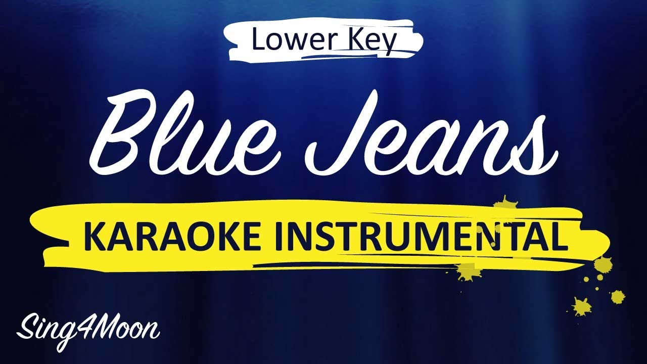 Blue Jeans – Lana Del Rey (Karaoke Instrumental) Lower Key