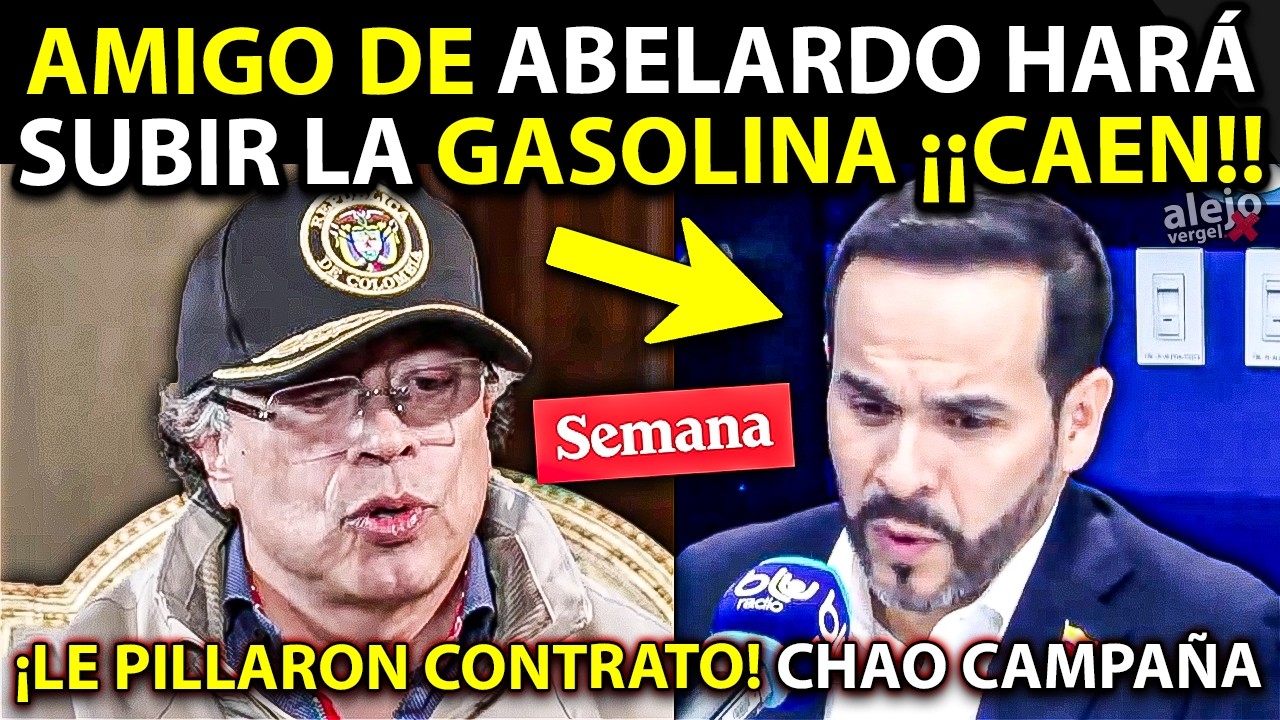 🚨JUSTICIA INVESTIGA A 'SEMANA' POR FALSA ENCUESTA ABELARDO. Le Pillaron Contrato Oculto.Ojo Gasolina
