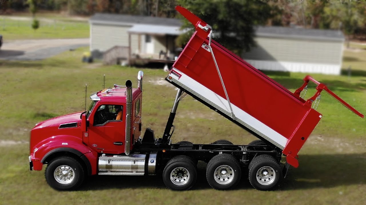 $180,00 Dump Truck!! Kenworth T880 Is A BOSS!