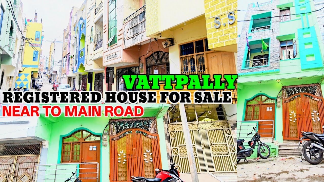 House For Sale Registered Near To Main Road Vattapally in Hyderabad 