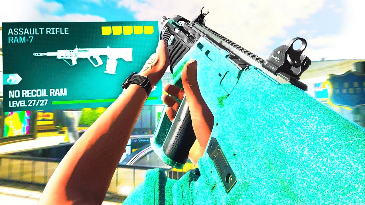 the recoil on this weapon is nonexistent🎯(RAM 7)