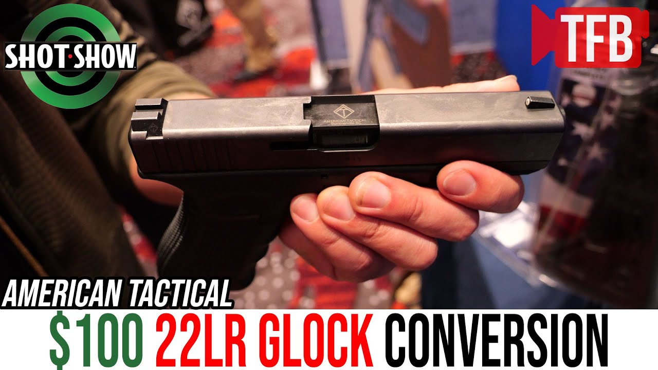 Странный комплект для переделки Glock 22LR за 100 долларов от American Tactical