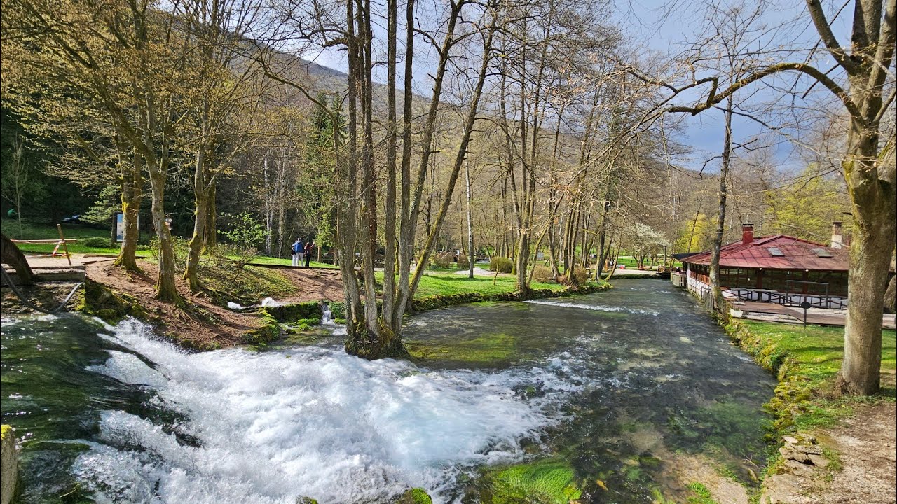 Vrelo Bosne, proljeće april 2025