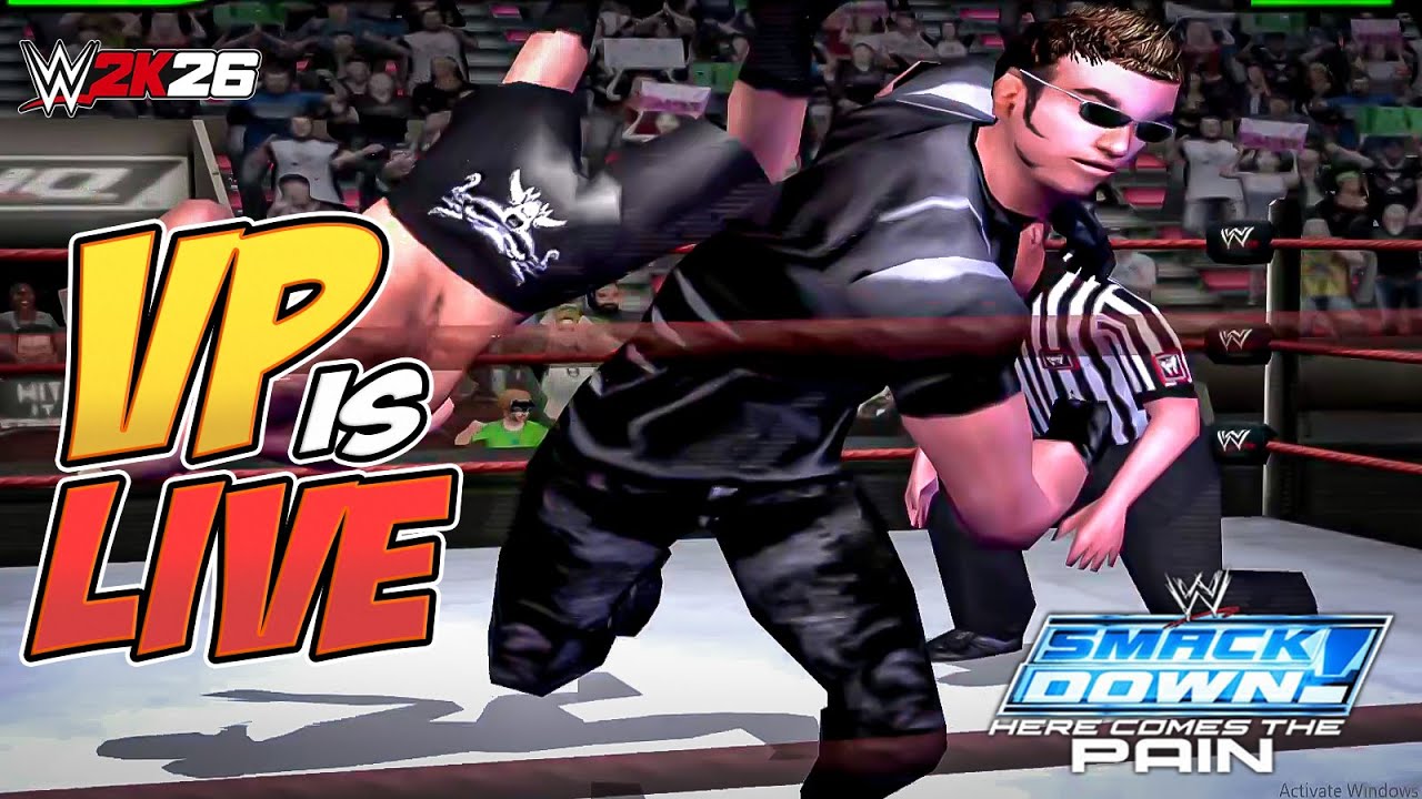 LIVE : WWE SmackDown! Here Comes the Pain  | VP GAMING