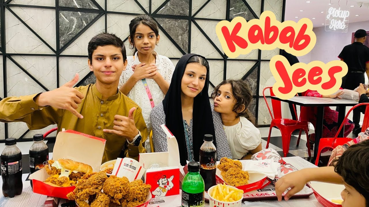 Cousins Ky Sath Full Enjoy❤️| Kababjees Khany Gy🤩