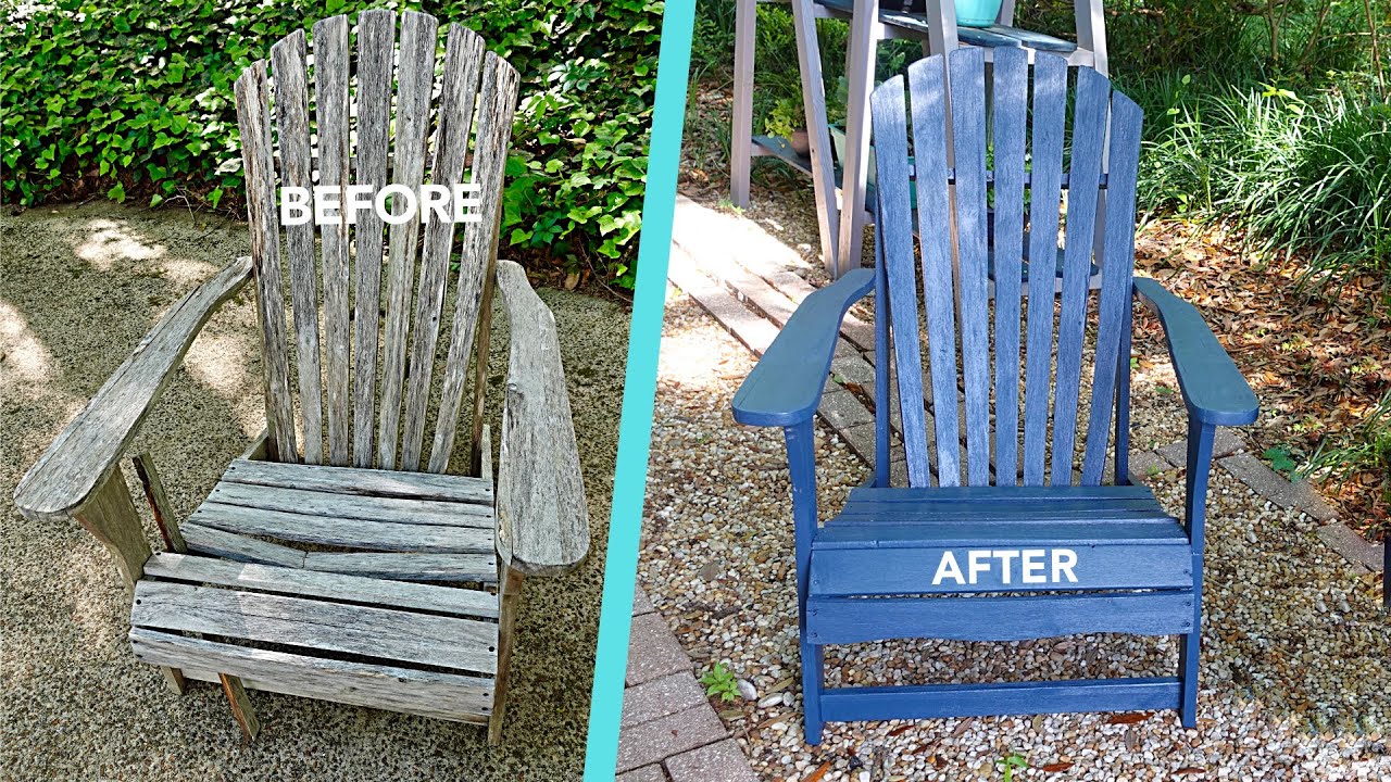 Trash to Fab Adirondack Chairs // Happy Earth Day!