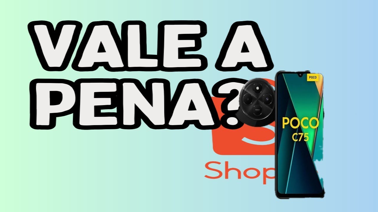 Xiaomi Poco C75 8GB256GB RAM - CHOCANTE Alerta de Segurana 2025 - REVIEW TESTADO