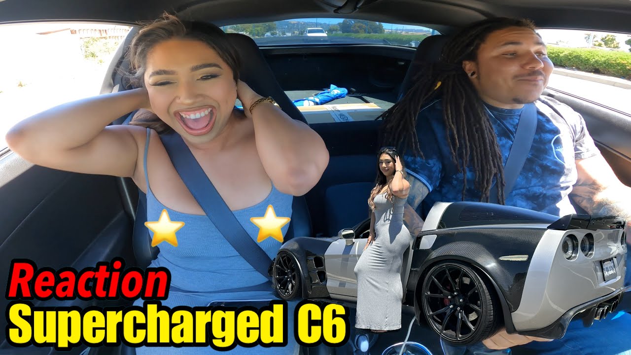 Fitness Model Rode In My Supercharged C6 Corvette, But During Our Ridealong This Happened…
