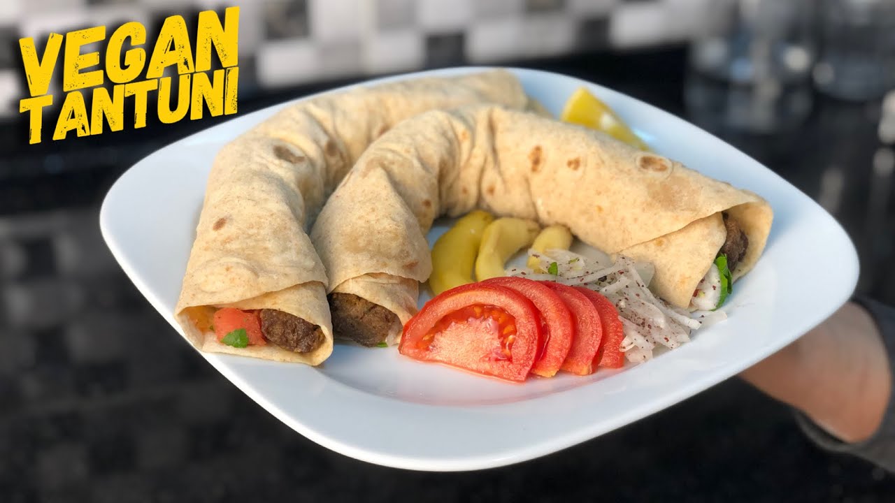 VEGAN KASAPTAN TANTUNİ ALDIM VE YANINA HARİKA BİR LAVAŞ YAPTIK 💯