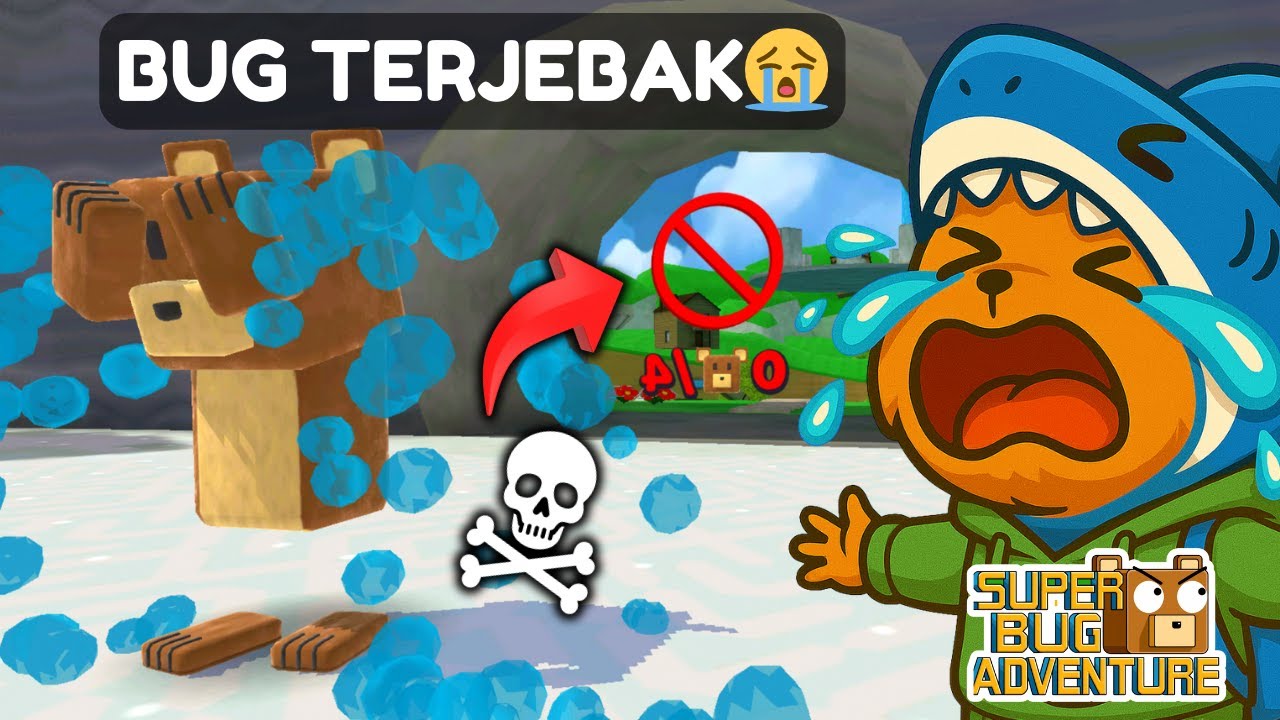 BUG TERJEBAK 0/4 BERUANG😨SUPER BEAR ADVENTURE