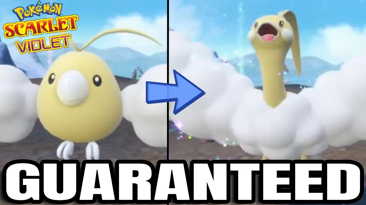 How to Get Shiny Swablu GUARANTEED & Evolve It into Shiny Altaria in Pokemon Scarlet & Violet!