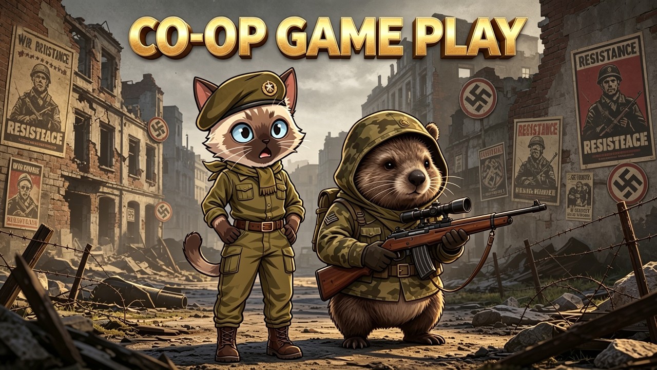Sniper Elite Resistance CO-OP With Guest WombatCombat #(Part 114)