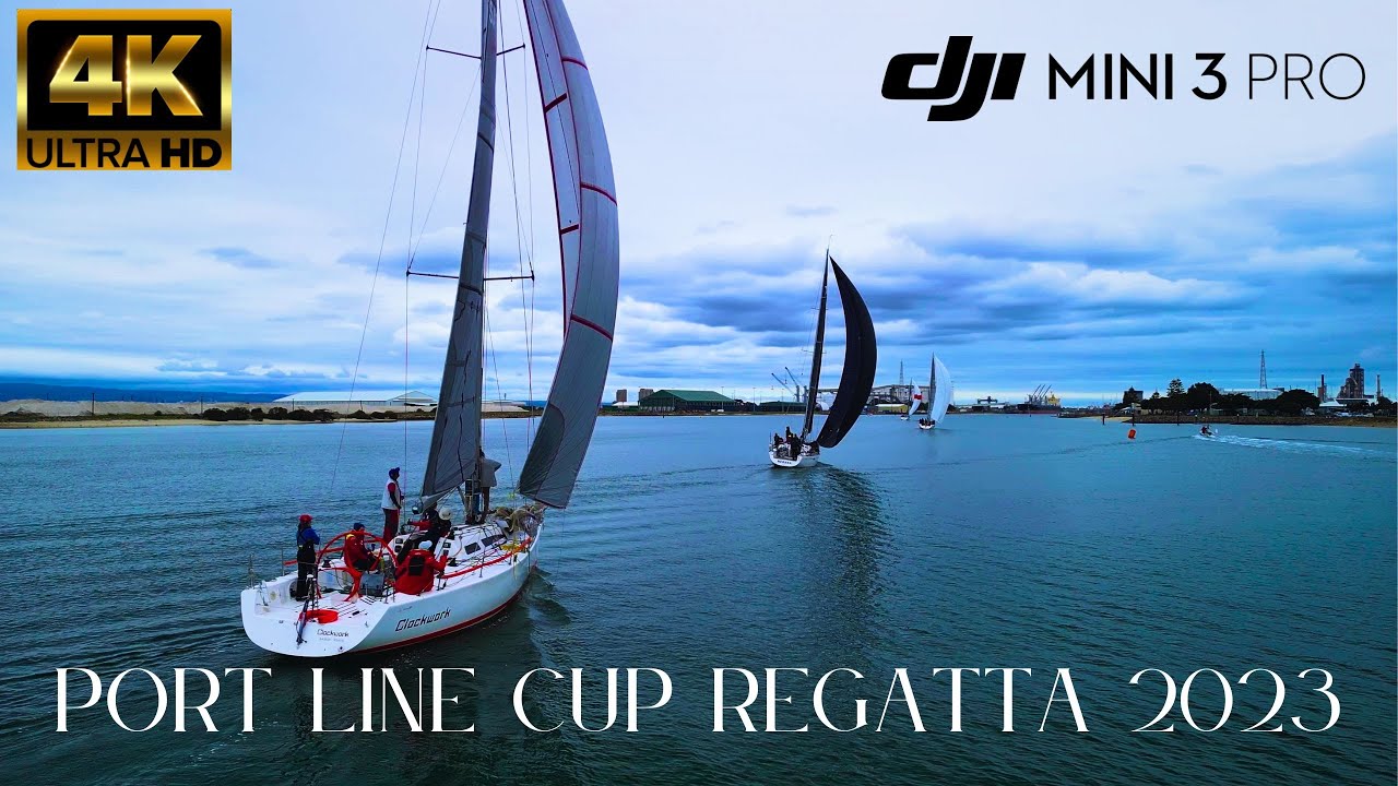 Port Line Cup Regatta 2023 | Port River | DJI Mini 3 Pro