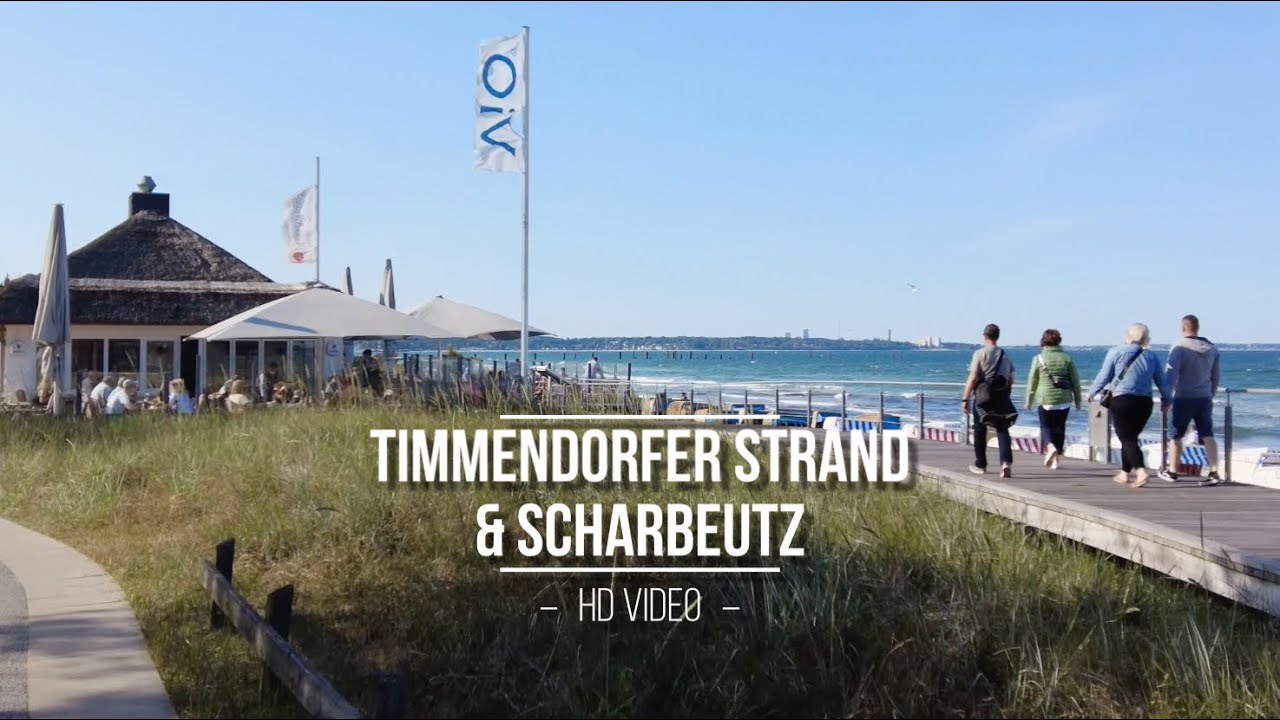 Fahrradtour Timmendorfer Strand - Scharbeutz Sommer ☀️2023 HD Video