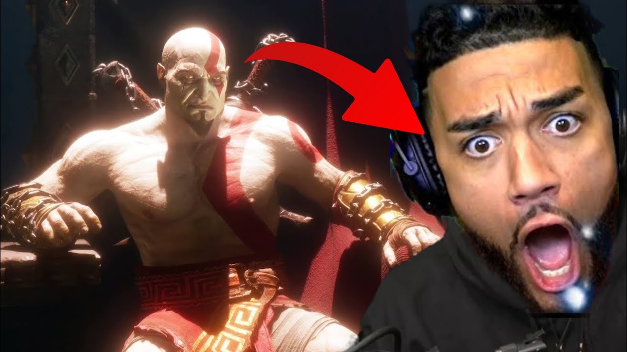 SeeReax Reaction to Young Kratos (GOW Ragnarok DLC)