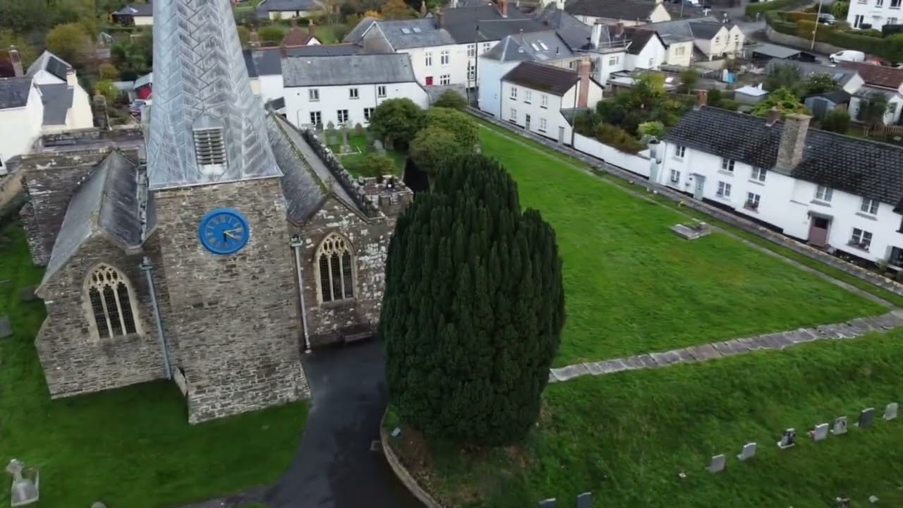 Filming Swimbridge Church With A Drone ⛪🚁