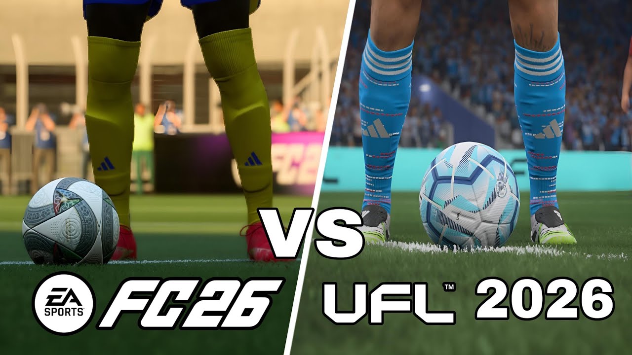 Сравнение EA FC 26 PS5 и UFL 26 PS5