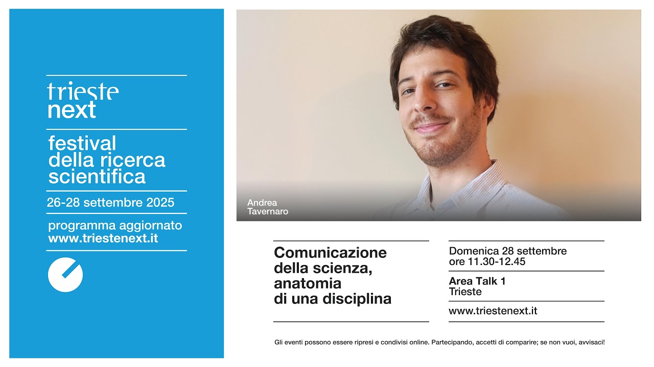 COMUNICAZIONE DELLA SCIENZA, ANATOMIA DI UNA DISCIPLINA