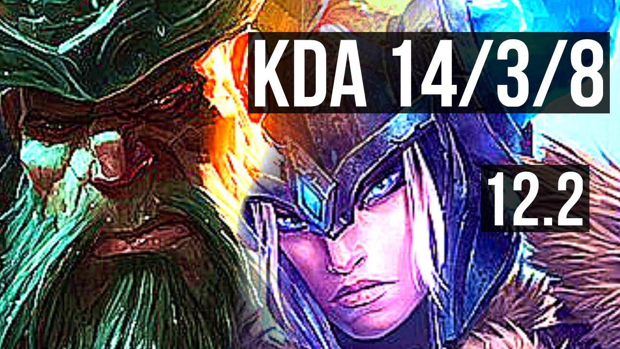 GP vs SEJU (TOP) | Rank 7 GP, 14/3/8, Godlike | KR Master | 12.2