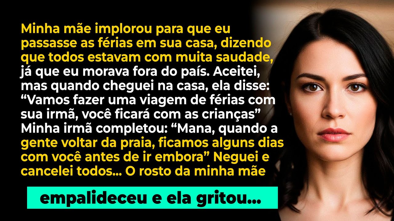 Minha mãe implorou: 