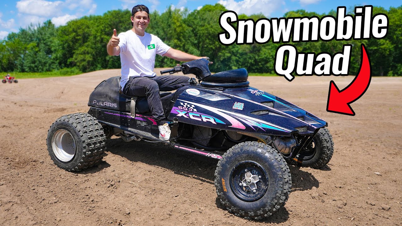 This Snowmobile Quad Sucks.