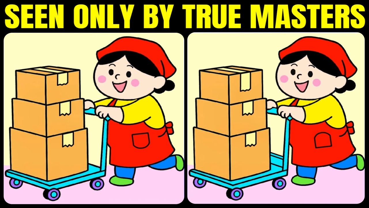 👊Can You Find the Differences in 90 Seconds | Hard to Spot All [ Find The Difference ]| Riddle Hunt