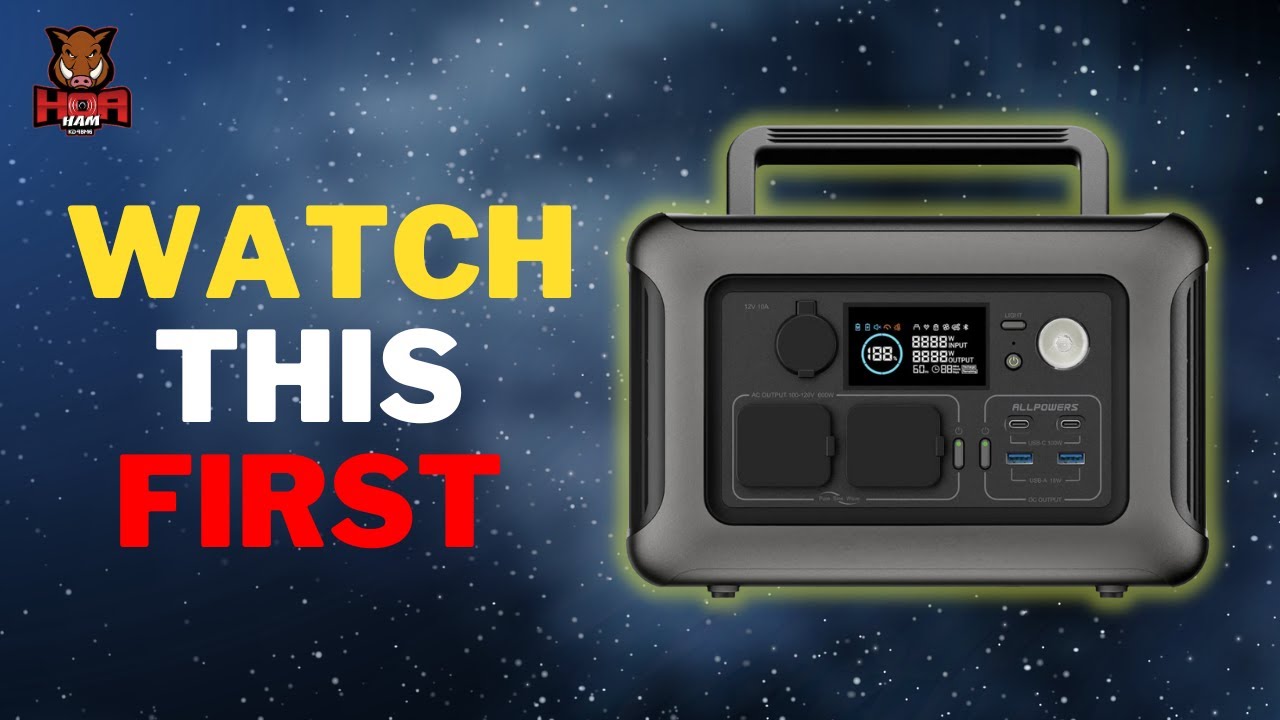 AllPowers R600 --  The MUST WATCH Review of what this Power Station / Solar Generator Can Do
