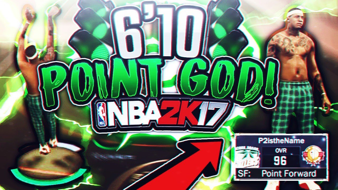 6'10 POINT GOD IS TOO OVERPOWERED!! 6'10 DEMI GOD GREEN LIGHTS!?! | NBA 2K17 MY PARK