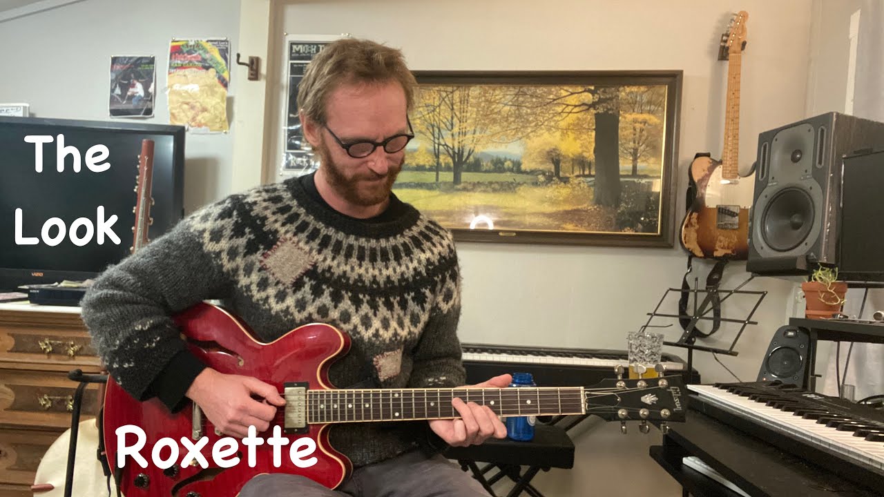 Roxette - The Look Guitar Lesson - Lead + Rhythm Tutorial