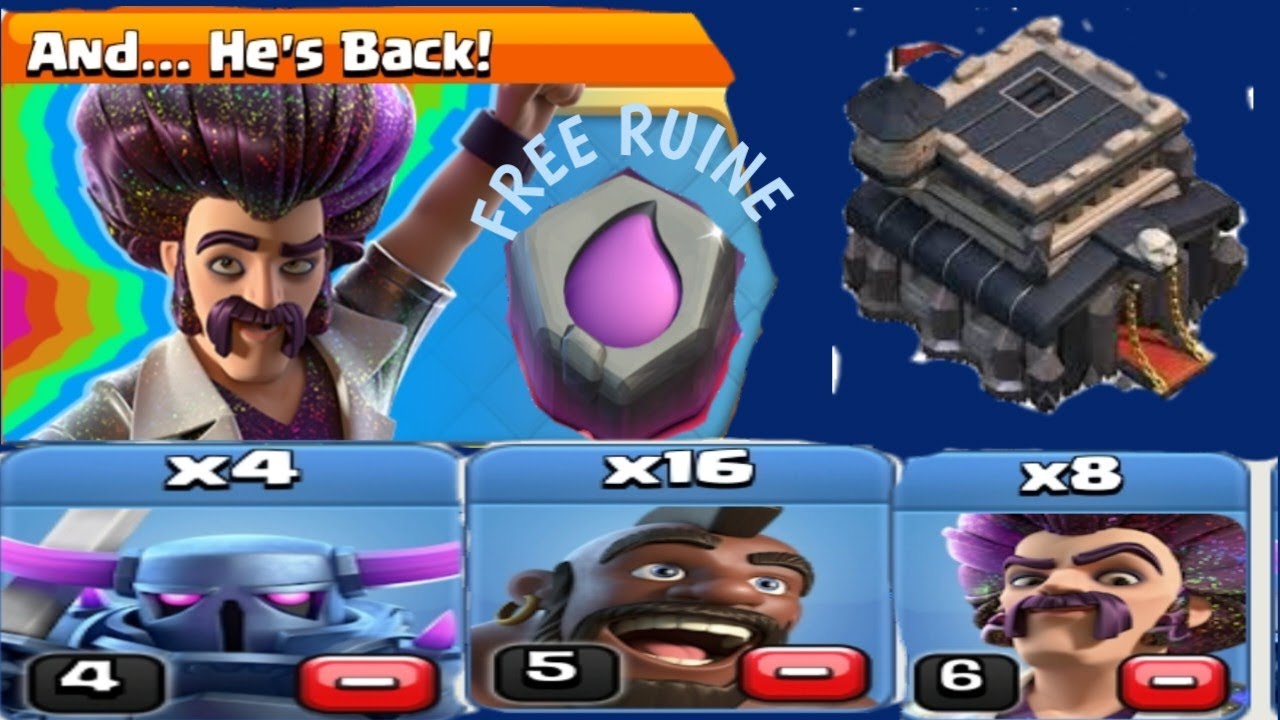 Best Attack Strategy for Party Wizard Th9 | Party Wizard | Clash of Clans |